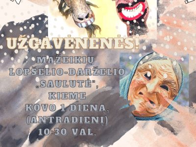 Smagi žinia! Smagi žinia!