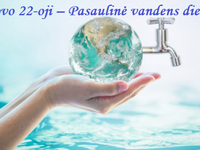 Pasaulinė vandens diena Pasaulinė vandens diena