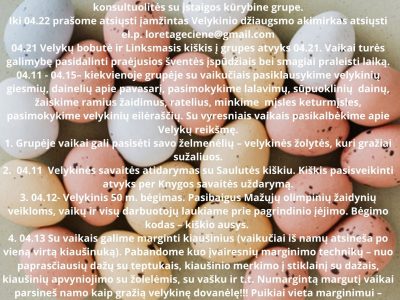 Velykų laukime kartu Velykų laukime kartu