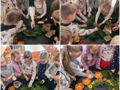 Advento vainiko gamybos dirbtuvėlės Advento vainiko gamybos dirbtuvėlės