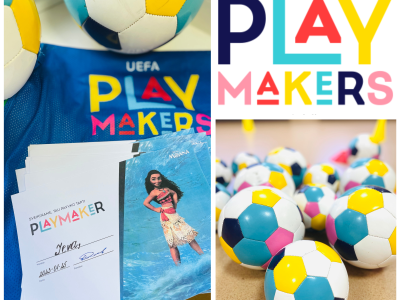 UEFA Playmakers futboliuko projektas