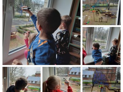 Piešimas ne ant balto popieriaus lapo, o ant kitokio paviršiaus ir formų visada traukia labiau Piešimas ne ant balto popieriaus lapo, o ant kitokio paviršiaus ir formų visada traukia labiau