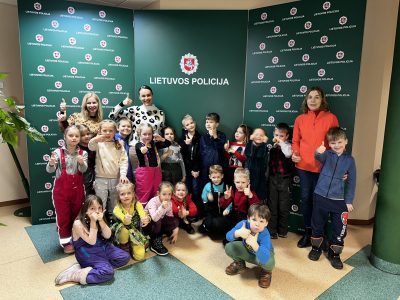 Išvyka į policijos komisariatą