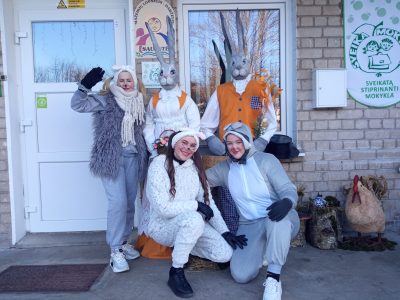 Velykų savaitė ,,Judėk kaip kiškis ir būk sveikas‘‘ prasideda! Velykų savaitė ,,Judėk kaip kiškis ir būk sveikas‘‘ prasideda!