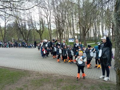 Respublikinė sporto pramoga – PASAULINĖ PINGVINŲ SAVAITĖ. GREITASIS ĖJIMAS