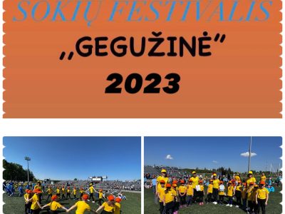 Tradicinių šokių festivalis ,,Gegužinė”