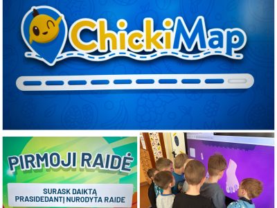Mokytis kartu su Čikiais smagu!