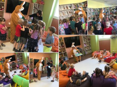 ,,Klausučiai” lankėsi bibliotekoje ,,Klausučiai” lankėsi bibliotekoje