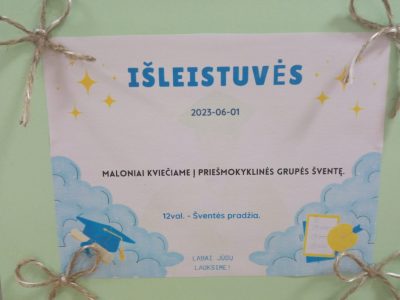 ,,Gudručiai” atsisveikino su darželiu