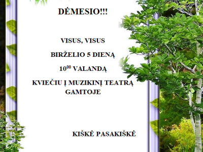 Kvietimas į muzikinį teatrą