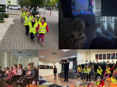 Lėlių spektaklis „Kas kuria stebuklus?“ bibliotekoje