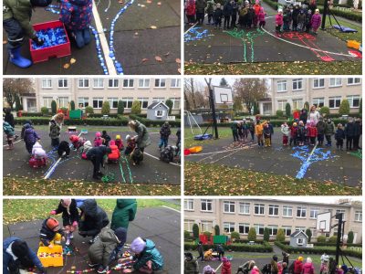 Klimato kaitos savaitė: piešimas kitaip