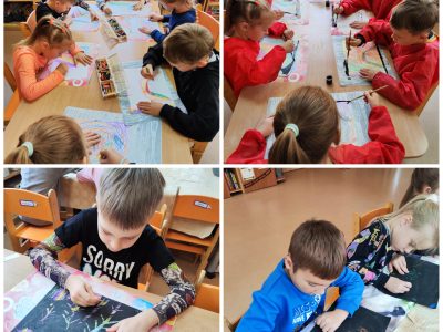 Naujos grafikos technikos išbandymas