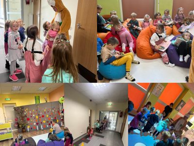 Išvyka į biblioteką – visada praturtina