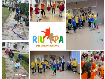 Projektas „Maži ir dideli – sportuojame visi!“