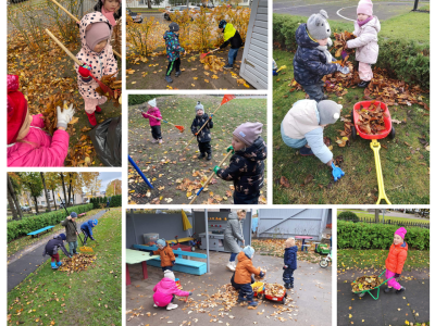 Akcija ,,Tvarkome ir gražiname ,,Saulutės” kiemelį” Akcija ,,Tvarkome ir gražiname ,,Saulutės” kiemelį”