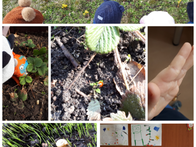 Vaikai džiaugiasi pavasariu Vaikai džiaugiasi pavasariu