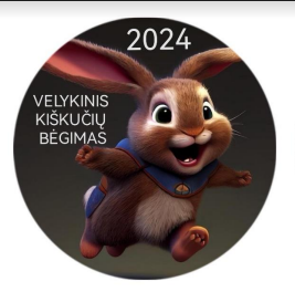 Velykinių kiškučių bėgimas 2024