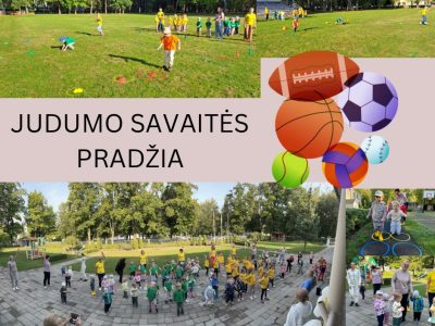Judumo savaitė 2024 Judumo savaitė 2024