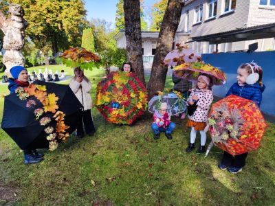 Kūrybinis-patirtinis projektas „Lietaus ir spalvotų lapų pasaka” Kūrybinis-patirtinis projektas „Lietaus ir spalvotų lapų pasaka”
