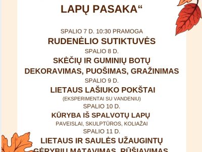 Kviečiame kartu vykdyti kūrybinį-patirtinį projektą Kviečiame kartu vykdyti kūrybinį-patirtinį projektą