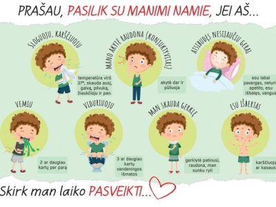 Ar leisti savo vaiką į darželį, kai jis skundžiasi vienu ar kitu negalavimu?