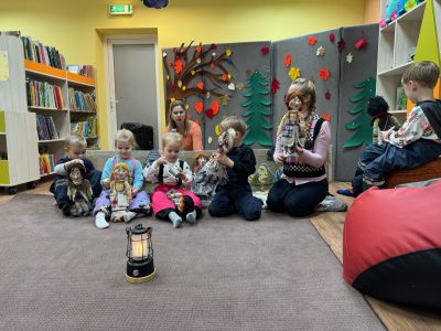 Laikas bibliotekoje-visada įdomus