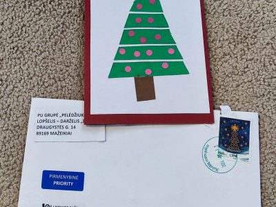 Smagu gauti ir rašyti Kalėdinius laiškus Smagu gauti ir rašyti Kalėdinius laiškus