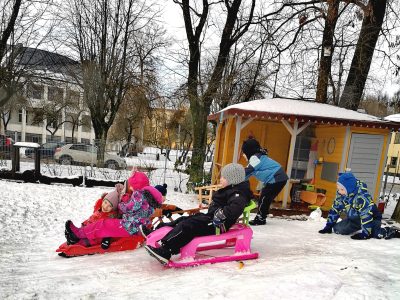 Judėjimo džiaugsmai sniege