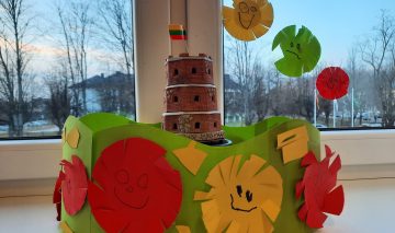 STEAM darbų paroda „Trispalvė mano lange“