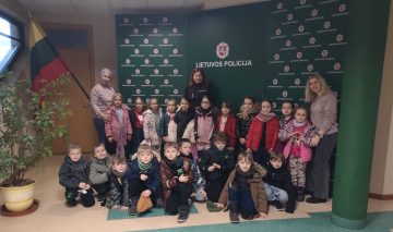 Išvyka į policijos komisariatą