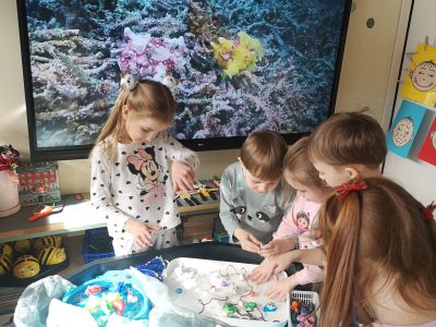 Tęsiame veiklą apie vandens pasaulį Tęsiame veiklą apie vandens pasaulį