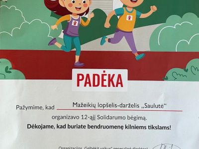 Solidarumo bėgimas 2025