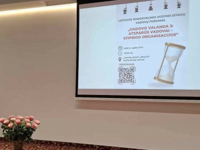 Forumas „Vadovo valanda 3: Atsparūs vadovai – stiprios organizacijos“