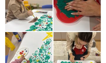 Maži delniukai – didelė eglutė