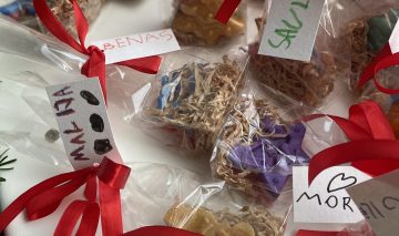 Mūsų grupėje vyko kalėdinės dirbtuvės! 